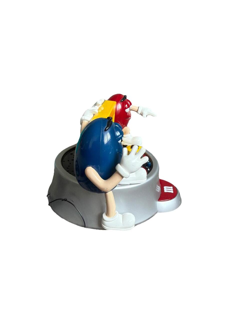 Vintage M&Ms Collectible AM/FM Digital Alarm Clock Radio Snooze Antenna - Picture 4 of 7
